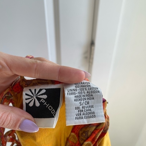 Y2K Boho Print Mini dress - S - Picture 6 of 6